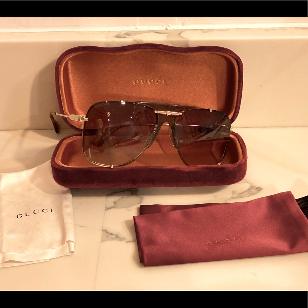 Gucci 0739S 002 Sunglasses